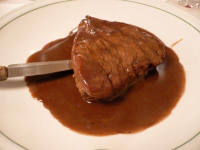 A perfect bistecca in Rome